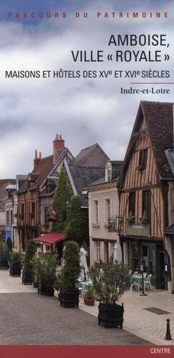 Couverture du livre « Amboise, ville 