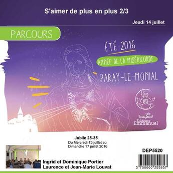 Couverture du livre « S'aimer de plus en plus 2/3 » de  aux éditions Emmanuel