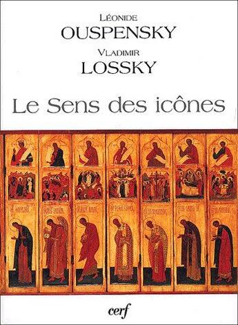 Couverture du livre « Le sens des icônes » de  aux éditions Cerf