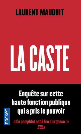 Couverture du livre « La caste » de Laurent Mauduit aux éditions Pocket