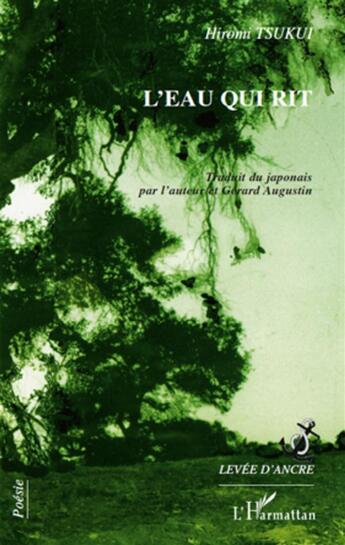 Couverture du livre « L'eau qui rit » de Hiromi Tsukui aux éditions L'harmattan