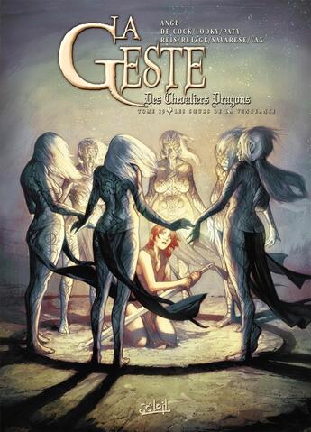 Couverture du livre « La geste des chevaliers dragons Tome 29 : les soeurs de la vengeance » de Ange et Vax et Collectif aux éditions Soleil