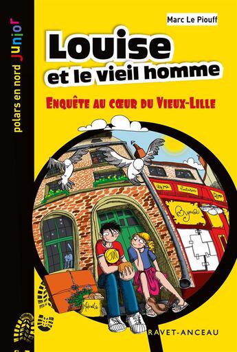 Couverture du livre « Louise et le vieil homme » de Marc Le Piouff aux éditions Aubane