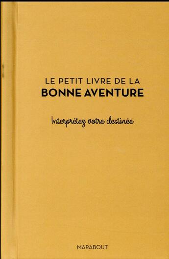 Couverture du livre « Le petit livre de la bonne aventure » de K.C Jones aux éditions Marabout