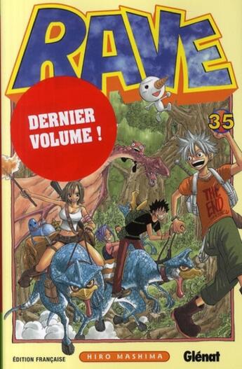 Couverture du livre « Rave - Tome 35 » de Hiro Mashima aux éditions Glenat