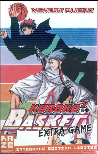 Couverture du livre « Kuroko's basket - extra game : coffret Intégrale Tomes 1 et 2 » de Tadatoshi Fujimaki aux éditions Crunchyroll