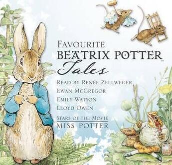 Couverture du livre « Favourite Beatrix Potter Tales: Read By Stars Of The Movie Miss Potter » de Zellweger Reader\Mcg aux éditions Warne Frederick