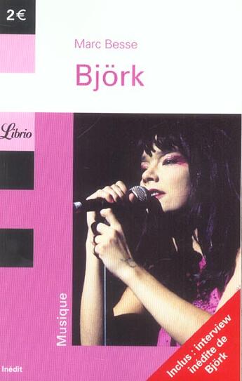 Couverture du livre « BJORK » de Marc Besse aux éditions J'ai Lu