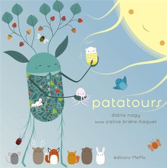 Couverture du livre « Patatours » de Alice Briere-Haquet et Diana Nagy aux éditions Memo