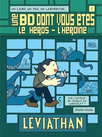 Couverture du livre « Léviathan » de Jason Shiga aux éditions Cambourakis