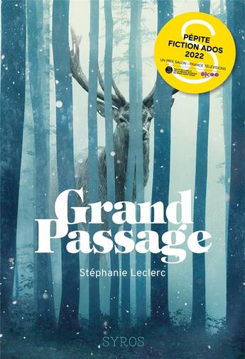 Couverture du livre « Grand passage » de Stephanie Leclerc aux éditions Syros