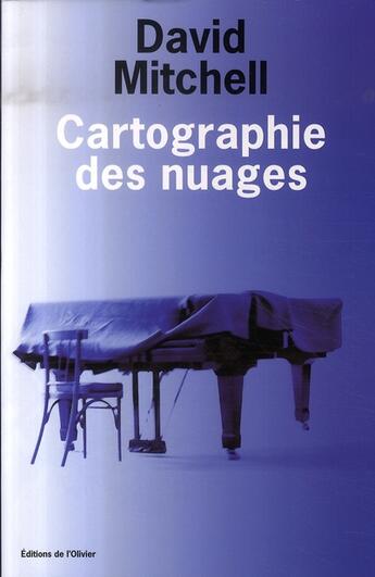 Couverture du livre « Cartographie des nuages » de David Mitchell aux éditions Editions De L'olivier