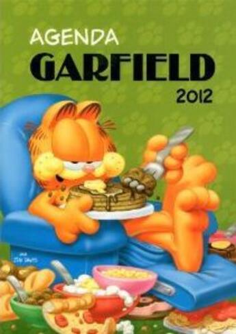 Couverture du livre « Garfield : agenda (édition 2012) » de Jim Davis aux éditions Presses Aventure