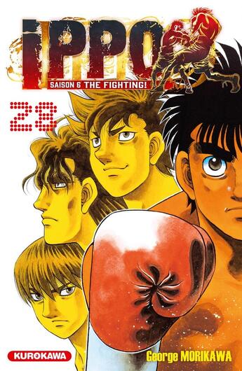 Couverture du livre « Ippo Saison 6 - Tome 28 » de George Morikawa aux éditions Kurokawa