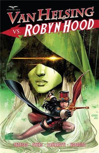 Couverture du livre « Grimm fairy tales : Van Helsing vs. Robyn Hood » de Ralph Tedesco et Allan Otero aux éditions Reflexions