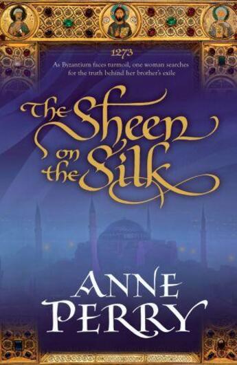 Couverture du livre « Sheen on the silk » de Anne Perry aux éditions Headline