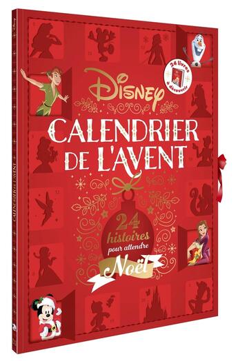 Couverture du livre « Calendrier de l'avent ; 24 histoires pour attendre Noël » de Disney aux éditions Disney Hachette