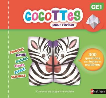 Couverture du livre « Mes cocottes pour reviser ce1 » de  aux éditions Nathan