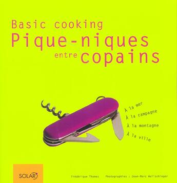 Couverture du livre « Pique-Niques Entre Copains » de Frederique Thomas aux éditions Solar