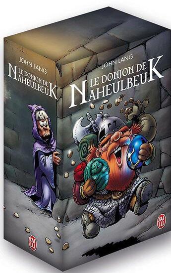 Couverture du livre « Le donjon de Naheulbeuk ; COFFRET T.1 A T.3 » de John Lang aux éditions J'ai Lu