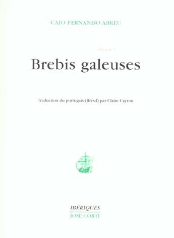 Couverture du livre « Brebis galeuses » de Abreu/Cayron aux éditions Corti