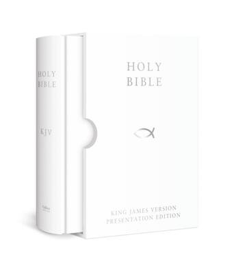 Couverture du livre « KING JAMES VERSION COMPACT BIBLE - WHITE » de  aux éditions William Collins