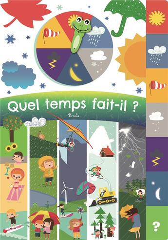 Couverture du livre « Quel temps fait-il ? » de  aux éditions Piccolia