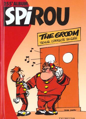 Couverture du livre « Recueil Spirou N.255 » de  aux éditions Dupuis