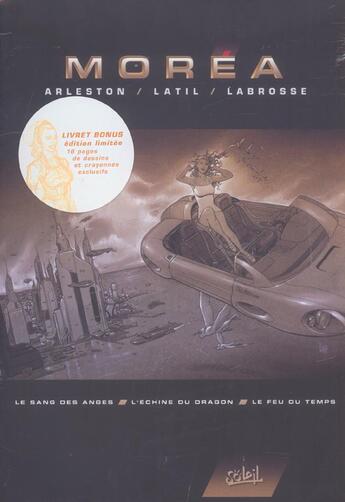 Couverture du livre « Moréa ; COFFRET T.1 A T.3 » de Thierry Labrosse et Christophe Arleston et Dominique Latil aux éditions Soleil