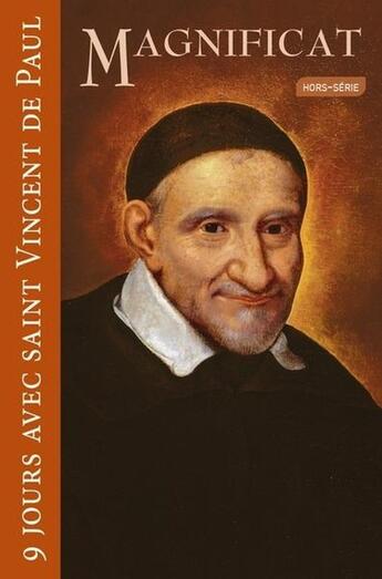 Couverture du livre « 9 jours avec saint vincent de paul » de  aux éditions Magnificat