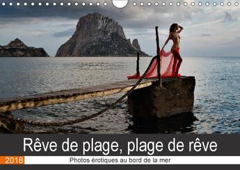 Couverture du livre « Reve de plage plage de reve calendrier mural 2018 din a4 horizontal » de Zurm Hle M aux éditions Calvendo