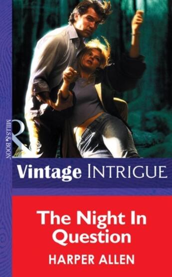 Couverture du livre « The Night in Question (Mills & Boon Intrigue) » de Allen Harper aux éditions Mills & Boon Series