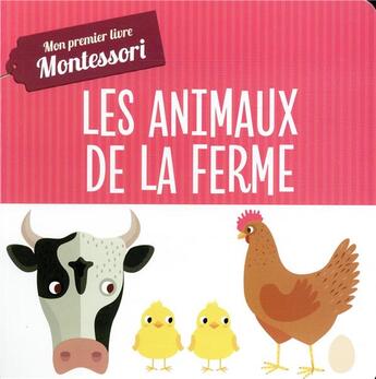 Couverture du livre « Mon premier livre des animaux de la ferme » de Piroddi/Baruzzi aux éditions Hachette Enfants
