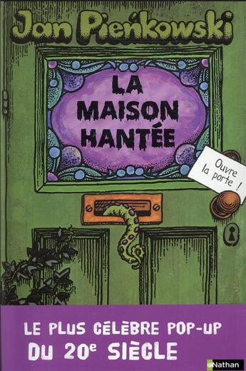 Couverture du livre « La maison hantée » de Jan Pienkowski aux éditions Nathan