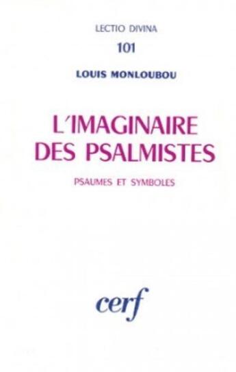 Couverture du livre « L'imaginaire des psalmistes » de Monloubou Louis aux éditions Cerf