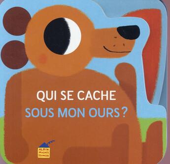 Couverture du livre « Qui se cache sous mon ours ? » de Vincent Mathy aux éditions Albin Michel Jeunesse