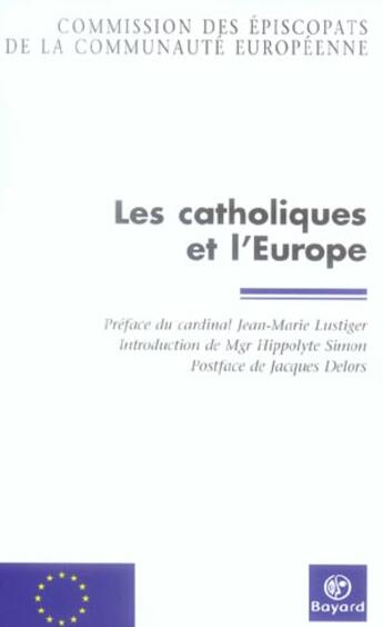 Couverture du livre « Devenir de l'union europeenne (le) » de  aux éditions Bayard