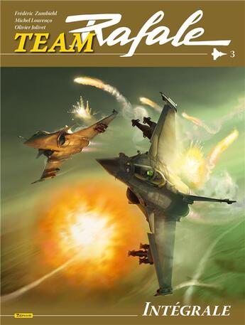 Couverture du livre « Team Rafale : Intégrale vol.3 : t.7 à t.9 » de Matthieu Durand et Frederic Zumbiehl aux éditions Zephyr