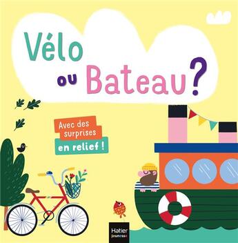 Couverture du livre « Les mots des petits - velo ou bateau ? » de Chytilova/Zacharova aux éditions Hatier