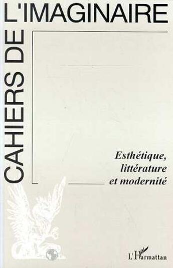 Couverture du livre « Esthetique, litterature, et » de  aux éditions L'harmattan