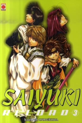 Couverture du livre « Saiyuki reload Tome 3 » de Minekura-K aux éditions Panini