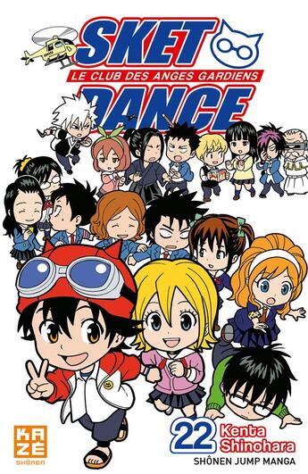 Couverture du livre « Sket dance ; le club des anges gardiens t.22 » de Kenta Shinohara aux éditions Crunchyroll