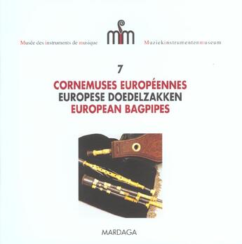 Couverture du livre « Cornemuses europeennes n7 - trilingue fr-neerl-angl » de Masatsugu Nishida aux éditions Mardaga Pierre