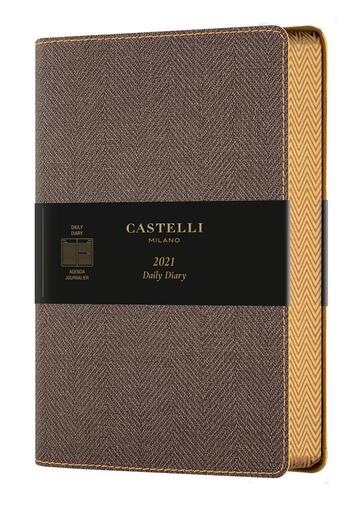 Couverture du livre « Agenda 2021 journalier grand format harris brown » de  aux éditions Castelli Milano