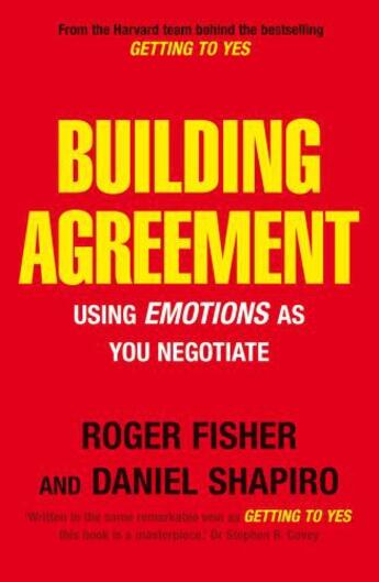 Couverture du livre « Building Agreement » de Daniel Shapiro aux éditions Random House Digital