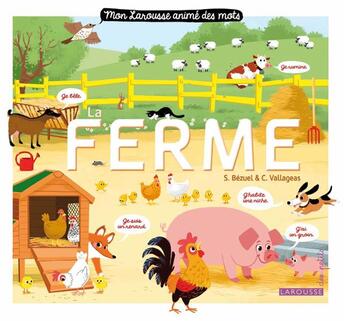 Couverture du livre « La ferme » de Sylvie Bezuel aux éditions Larousse