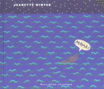 Couverture du livre « Mama ! Une histoire vraie : Décembre 2004 ; Malindi, Kenya » de Jeanette Winter aux éditions Gallimard-jeunesse