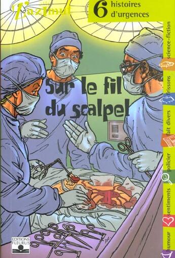 Couverture du livre « Urgence - sur le fil du scalpel » de  aux éditions Fleurus