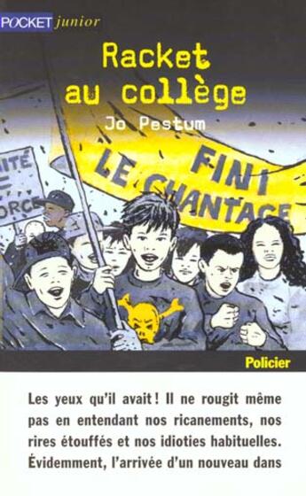 Couverture du livre « Racket Au College » de Jo Pestum aux éditions Pocket