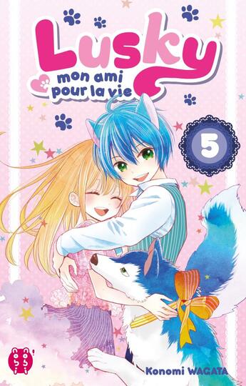 Couverture du livre « Lusky, mon ami pour la vie Tome 5 » de Konomi Wagata aux éditions Nobi Nobi